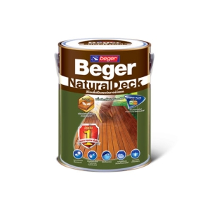 สีย้อมไม้เบเยอร์ NaturalDeck สีไม้แดง (X-8105) 1 แกลลอน