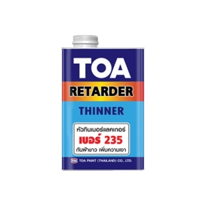 ทีโอเอ หัวทินเนอร์แล็กเกอร์ เบอร์ 235 / Retarder-Thinner-no235 กระป๋อง