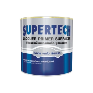 ซุปเปอร์เทค สีพ่นรองพื้นชนิดแห้งเร็ว / Supertech-Lacquer-Primer-Surfacer-1560 (แกลลอน)