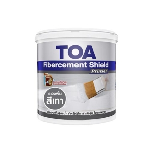 ทีโอเอ ไฟเบอร์ซีเมนต์ ชิลด์ สีรองพื้นสูตรน้ำ (สีเทา) / Fibercement-Shield-Primer (กึ่งเงา) แกลลอน