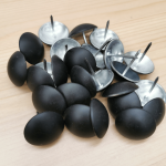 หมุดตอกโซฟา SKC 1909 สีดำ ขนาด 19 มิล หมุดเหล็ก