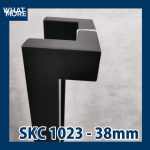 มือจับประตู SKC1023-150 B สีดำ