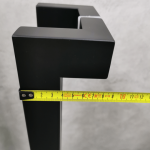 มือจับประตู SKC1023-150 B สีดำ