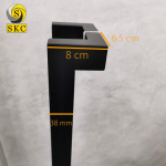 มือจับประตู SKC1023-150 B สีดำ