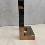 มือจับประตู SKC1023 - 90cm AC สีทองแดง หน้า 25 มม.