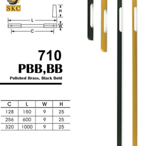 มือจับเฟอร์นิเจอร์ SKC710 B - 128mm.