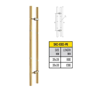 มือจับประตูสแตนเลส 1200 มม. (รุ่น SKC-1003-PB)