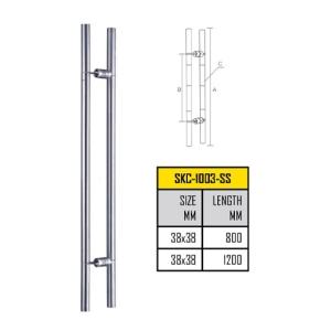 มือจับประตูสแตนเลส 1200 มม. (รุ่น SKC-1003-SS)