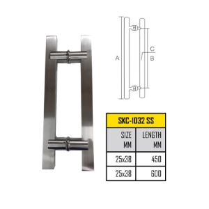 มือจับประตูสแตนเลส 600 มม. (รุ่น SKC-1032 SS)