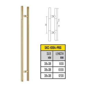มือจับประตูสแตนเลส 1200 มม. (รุ่น SKC-1094-PB)