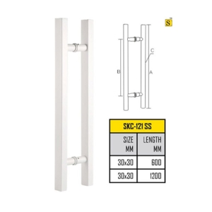 มือจับประตูสแตนเลส 1200 มม. (รุ่น SKC-121-SS)