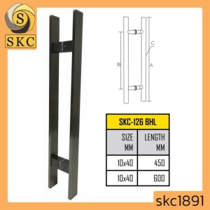 มือจับประตูสแตนเลส 600 มม. (รุ่น SKC-126 BHL)