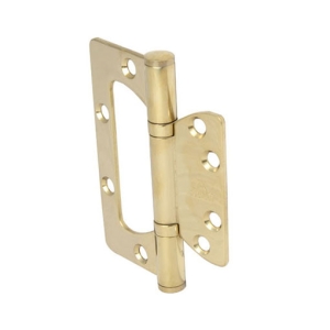 บานพับซ้อนปีก 4″×3″ หนา 2.5 มิล (สีทองเหลืองเงา) HAFELE 483.02.301