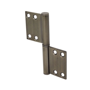 บานพับแบบถอดได้ 4″×2.5″ หนา 2.5 มิล (สีทองเหลืองรมดำ) HAFELE 489.02.452