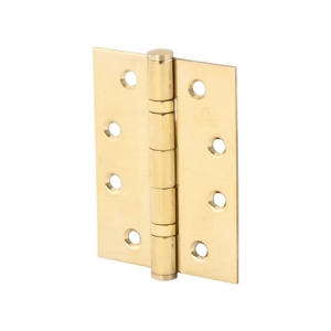 บานพับแบบมาตรฐาน 4″×3″ หนา 2.5 มิล (สีทองเหลืองเงา) HAFELE 489.04.802