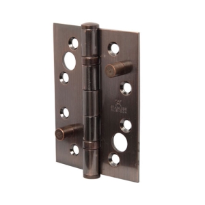 บานพับนิรภัย 4″×3″ หนา 2.5 มิล (สีทองแดงรมดำ) HAFELE 489.05.003