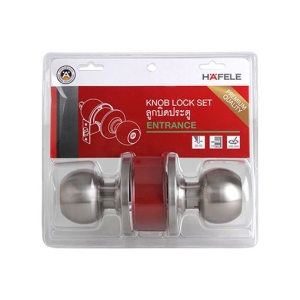 ลูกบิดประตูสแตนเลสสตีล (มาสเตอร์คีย์) สีสแตนเลสด้าน HAFELE 489.10.442