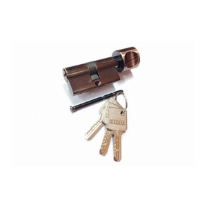 ไส้กุญแจพร้อมหางปลาบิดทรงกลม (มาสเตอร์คีย์) สีทองแดงรมดำ HAFELE 499.56.604