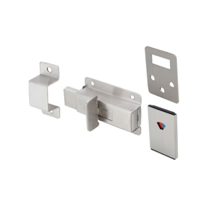 กลอนล็อคประตูห้องน้ำ สแตนเลสสตีล (สีสแตนเลสด้าน) HAFELE 489.71.060