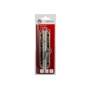 กลอนเหล็ก 4นิ้ว (สีทองเหลืองรมดำ) HAFELE 489.71.306