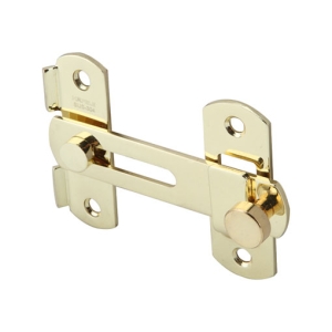 ขอค้ำประตูสแตนเลสสตีล 100 มม. (สีทองเหลืองเงา) HAFELE 489.71.691