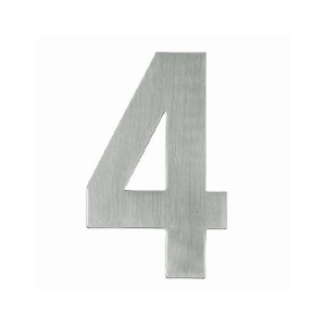 เลขที่อาคาร/บ้าน สแตนเลส (หมายเลข 4) HAFELE 489.80.414