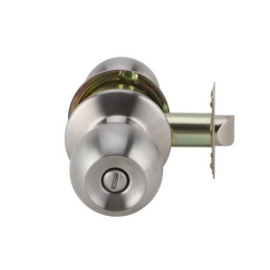 ลูกบิดประตูสแตนเลสสตีล (ประตูห้องน้ำ) สีสแตนเลสด้าน HAFELE 489.93.115