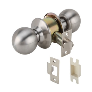 ลูกบิดประตูสแตนเลสสตีล (ประตูทางผ่าน) สีสแตนเลสด้าน HAFELE 489.93.120