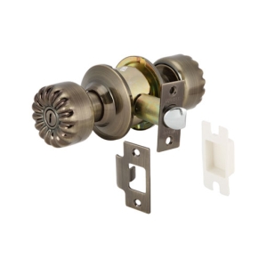 ลูกบิดรูปแบบย้อนยุคทองเหลือง (ประตูห้องน้ำ) สีทองเหลืองรมดำ HAFELE 489.93.408