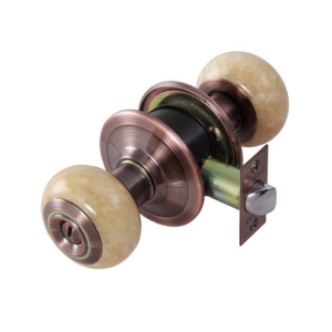 ลูกบิดประตูสแตนเลสสตีลรูปทรงมะเขือเทศ (ประตูห้องน้ำ) สีทองแดงรมดำ HAFELE 489.93.616