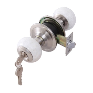 ลูกบิดประตูสแตนเลสสตีลรูปทรงมะเขือเทศ (ประตูทางเข้า) สีสแตนเลสด้าน HAFELE 489.93.710