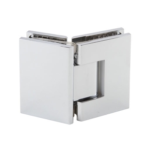 บานพับผนังต่อกระจก แนว 135 ํ (สีโครมเงา) HAFELE 499.05.802