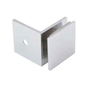 ตัวหนีบผนังต่อกระจกพร้อมเพลทยึด 90 ํ (สีโครมเงา) HAFELE 499.05.829