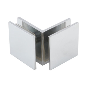 ตัวหนีบกระจกต่อกระจกพร้อม แนว 90 ํ (สีโครมเงา) HAFELE 499.05.830