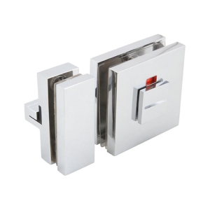 อุปกรณ์ล็อคบานเปิดสำหรับห้องน้ำ (สีโครมเงา) HAFELE 499.10.200