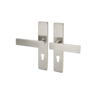 ชุดมือจับก้านโยก เพลทยาว สแตนเลสสตีล HAFELE 499.63.963