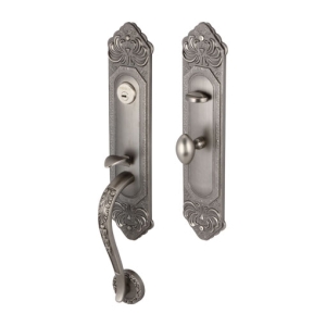 มือจับประตูซิงค์อัลลอยด์ พร้อมระบบมอร์ทิสล็อค (สีนิกเกิ้ลรมดำ) HAFELE 499.94.101