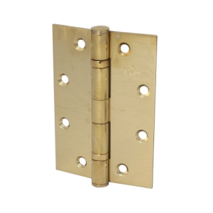 บานพับแบบมาตรฐาน 5″×3.5″ หนา 3 มิล (สีทองเหลืองเงา) HAFELE 489.04.301