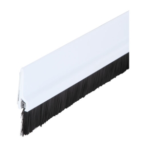 ซีลประตูชนิดแปรง (สีขาว) ฐานยึดพีวีซี 1000 มม. HAFELE 489.97.700