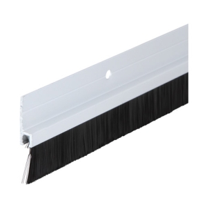 ซีลประตูชนิดแปรง (สีขาว) ฐานยึดอะลูมิเนียม 900 มม. HAFELE 489.97.904