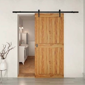 อุปกรณ์บานเลื่อน รูปแบบ loft (สีดำ) HAFELE 494.03.334 อุปกรณ์เสริม