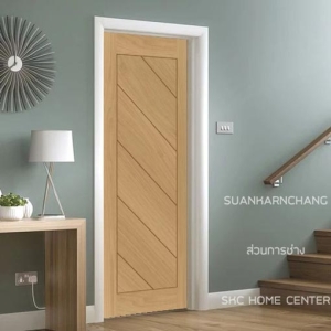 ประตูไม้ SKC 863 (ไม่รวมทำสี)