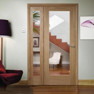 ประตูไม้ SKC 901 (ไม่รวมทำสี)