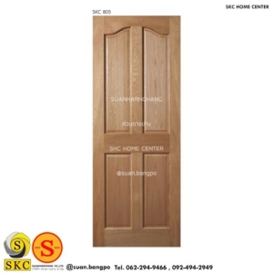 ประตูไม้ SKC 805 (ไม่รวมทำสี)