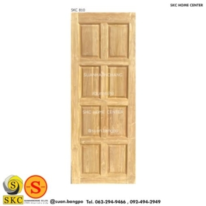 ประตูไม้ SKC 810 (ไม่รวมทำสี)