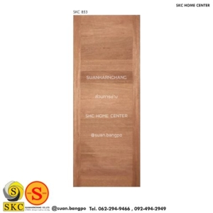ประตูไม้ SKC 853 (ไม่รวมทำสี)