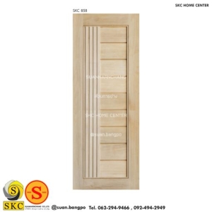 ประตูไม้ SKC 859 (ไม่รวมทำสี)