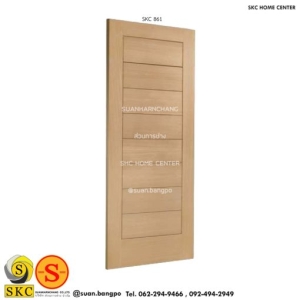 ประตูไม้ SKC 861 (ไม่รวมทำสี)