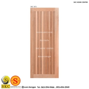 ประตูไม้ SKC 872 (ไม่รวมทำสี)
