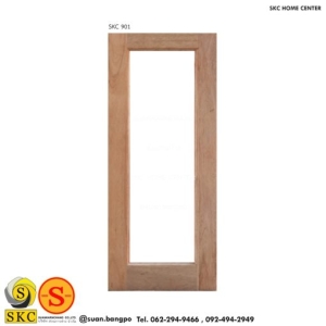 ประตูไม้ SKC 901 (ไม่รวมทำสี)